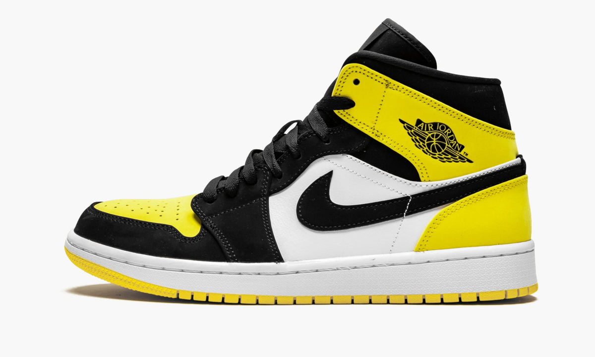 Yellow Toe Sneakers - Air Jordan 1 MID SE - product image from the listing.