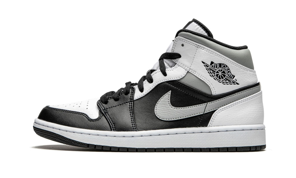 White Shadow Sneakers - Air Jordan 1 Mid - product image from the listing.