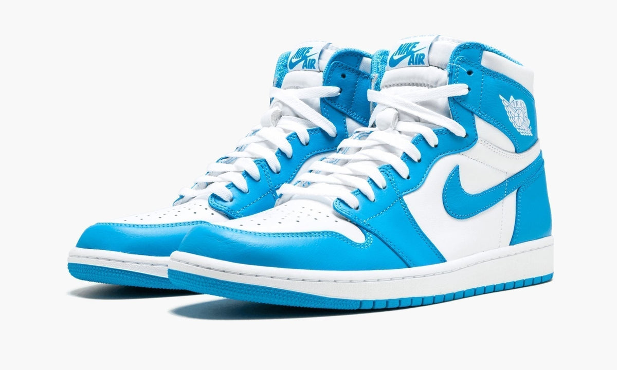"UNC" Air Jordan 1 Retro Sneakers - product image from the listing.