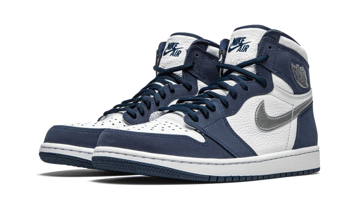 "Midnight Navy" Air Jordan 1 Retro High CO.JP Sneakers - product image from the listing.