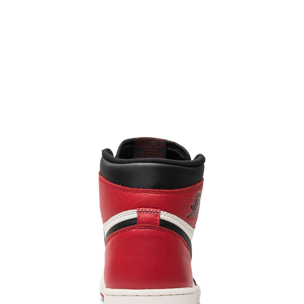 "Bred Toe" Air Jordan 1 Retro High OG 555088-610 Sneakers - product image from the listing.