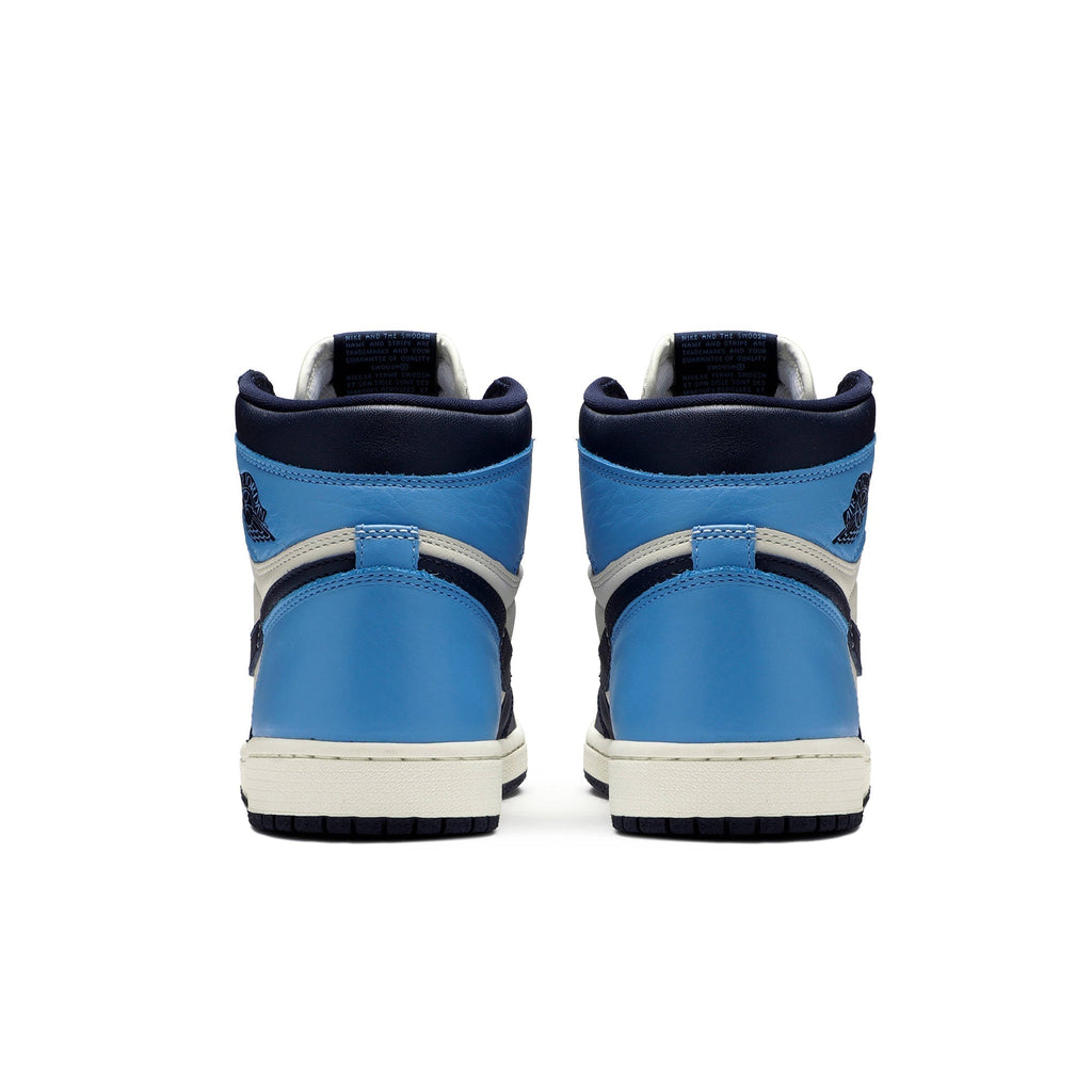 "Obsidian" Air Jordan 1 Retro High OG 555088-140 Sneakers - product image from the listing.