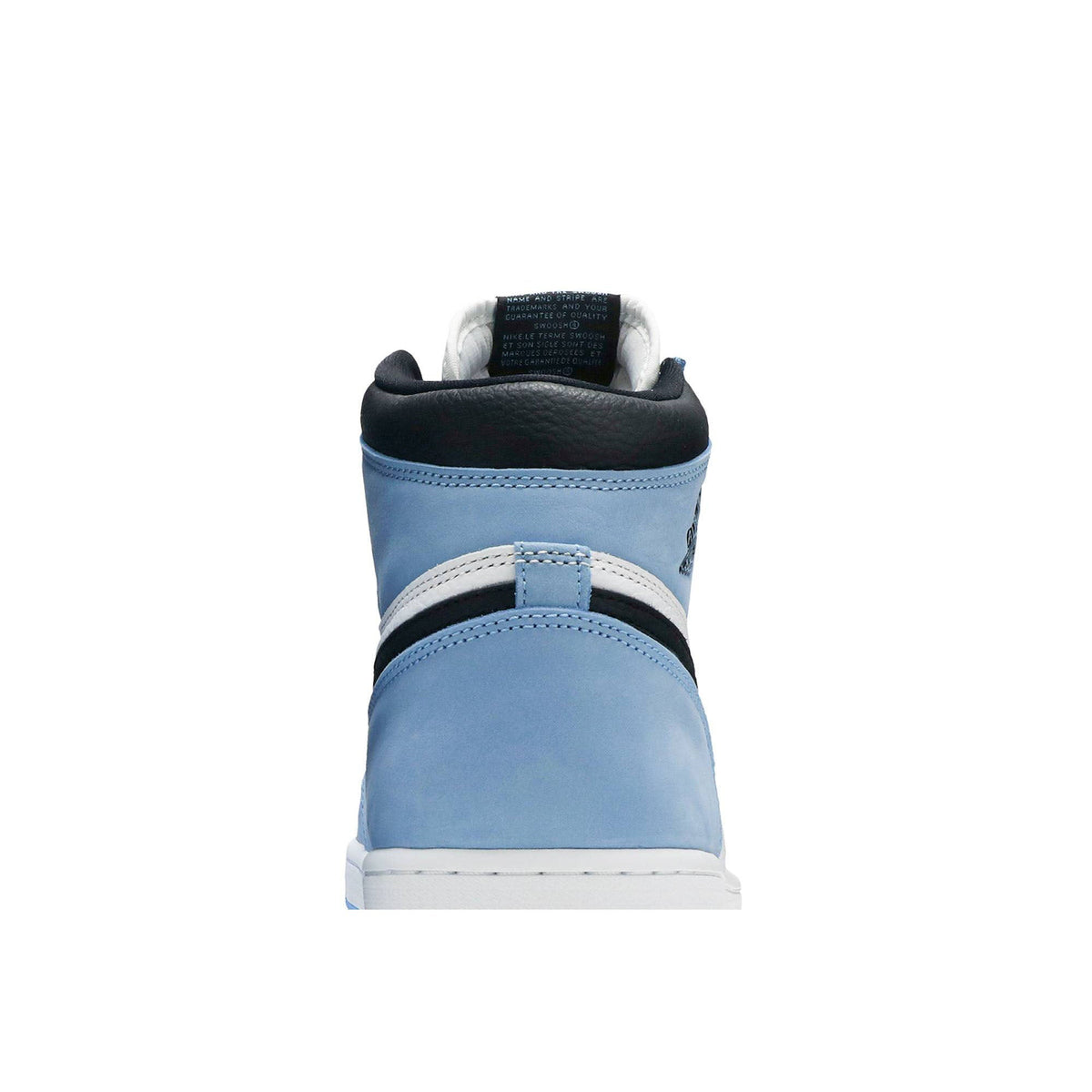 "University Blue" Air Jordan 1 Retro High OG 555088-134 Sneakers - product image from the listing.