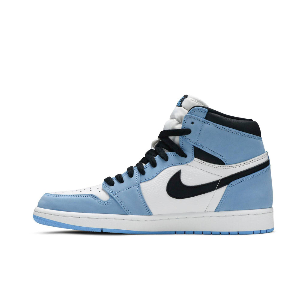 "University Blue" Air Jordan 1 Retro High OG 555088-134 Sneakers - product image from the listing.