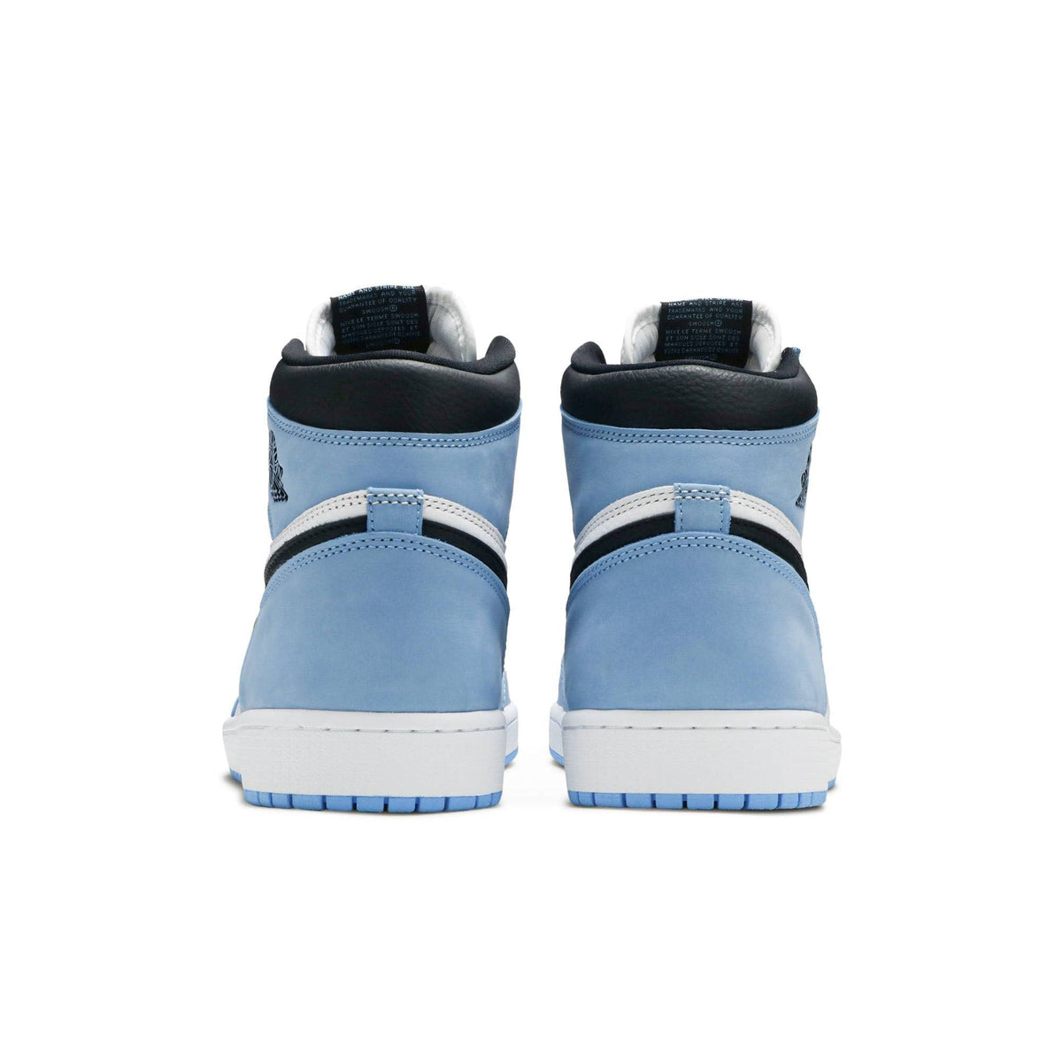 "University Blue" Air Jordan 1 Retro High OG 555088-134 Sneakers - product image from the listing.
