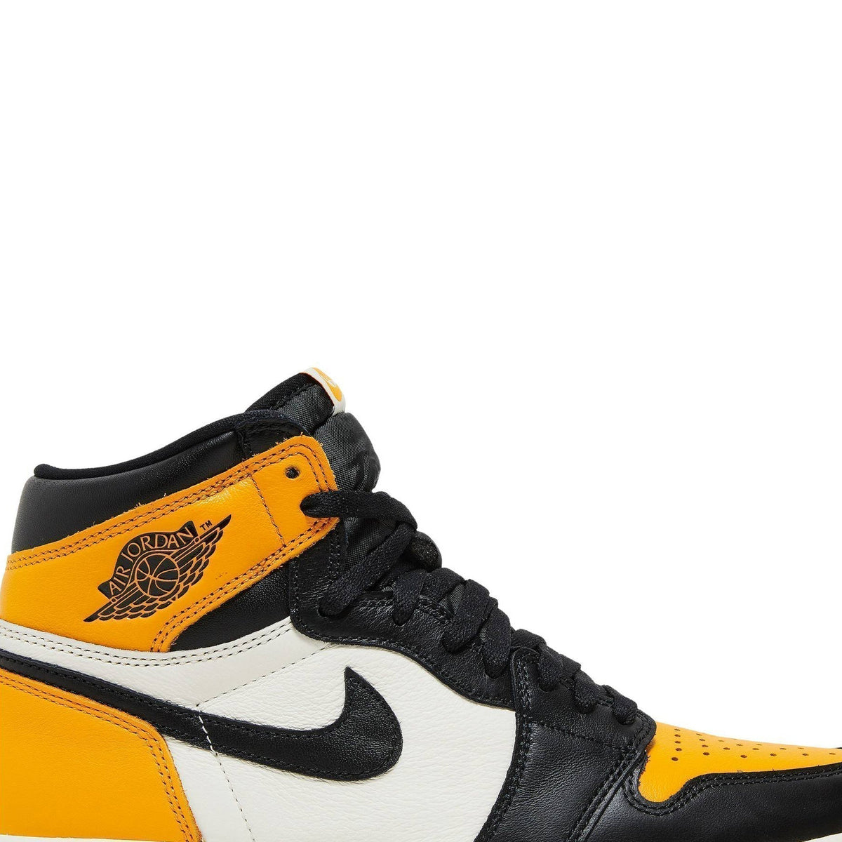 "Yellow Toe" Air Jordan 1 Retro High OG 555088-711 Sneakers - product image from the listing.