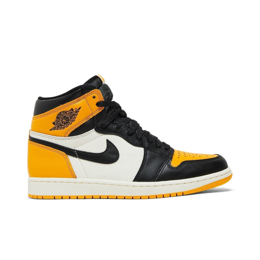 "Yellow Toe" Air Jordan 1 Retro High OG 555088-711 Sneakers - product image from the listing.