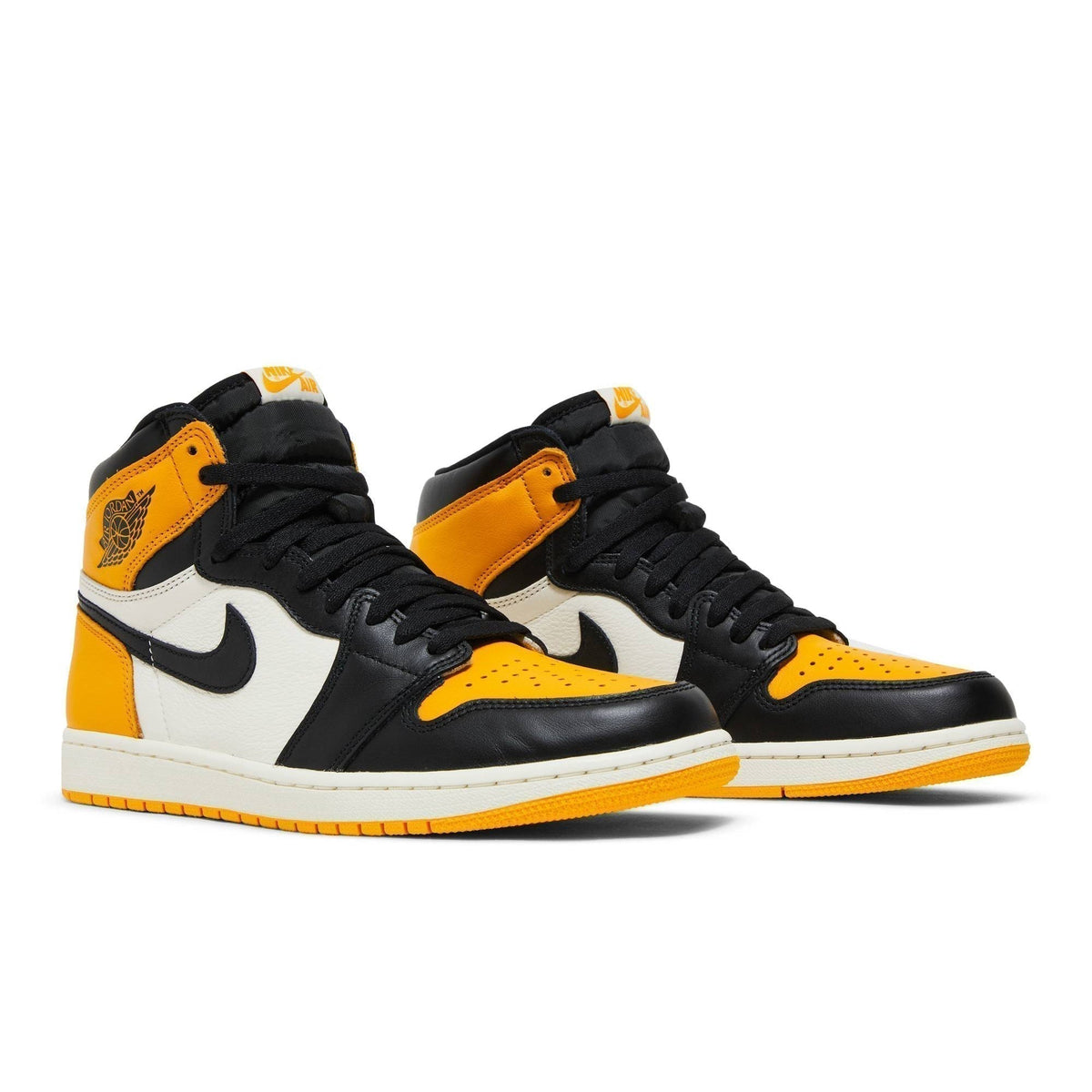 "Yellow Toe" Air Jordan 1 Retro High OG 555088-711 Sneakers - product image from the listing.
