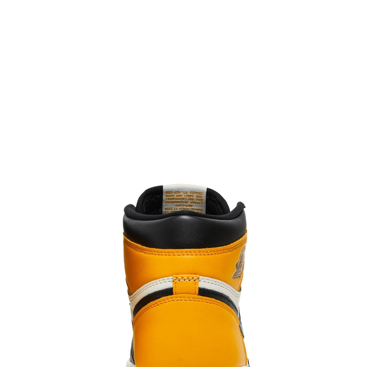 "Yellow Toe" Air Jordan 1 Retro High OG 555088-711 Sneakers - product image from the listing.