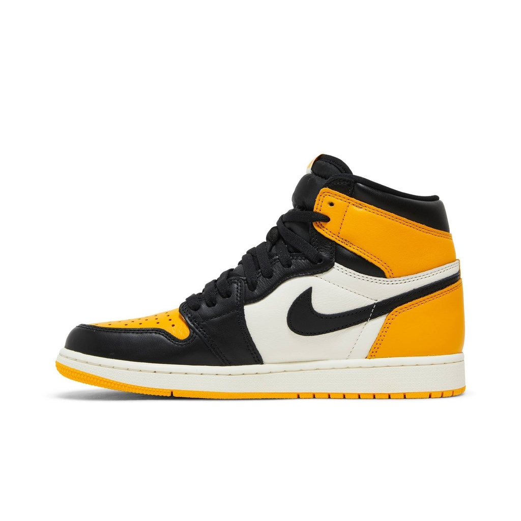 "Yellow Toe" Air Jordan 1 Retro High OG 555088-711 Sneakers - product image from the listing.