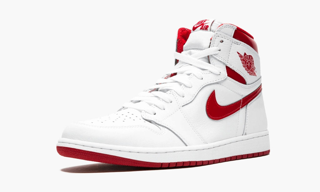 "Metallic Red" Air Jordan 1 Retro High OG Sneakers - product image from the listing.