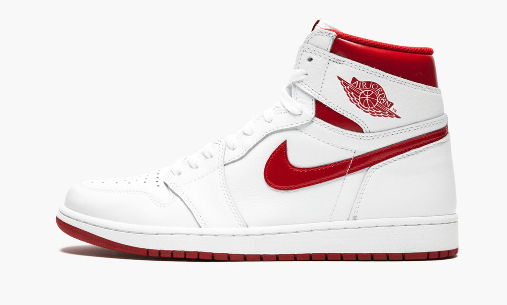 "Metallic Red" Air Jordan 1 Retro High OG Sneakers - product image from the listing.