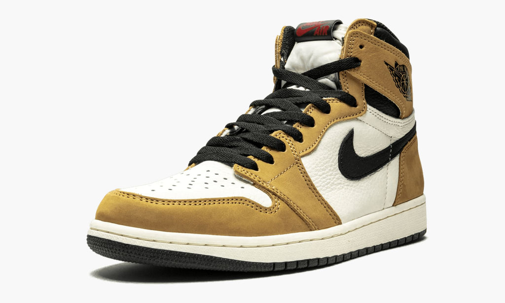 "Rookie of the Year" Air Jordan 1 Retro High OG Sneakers - product image from the listing.