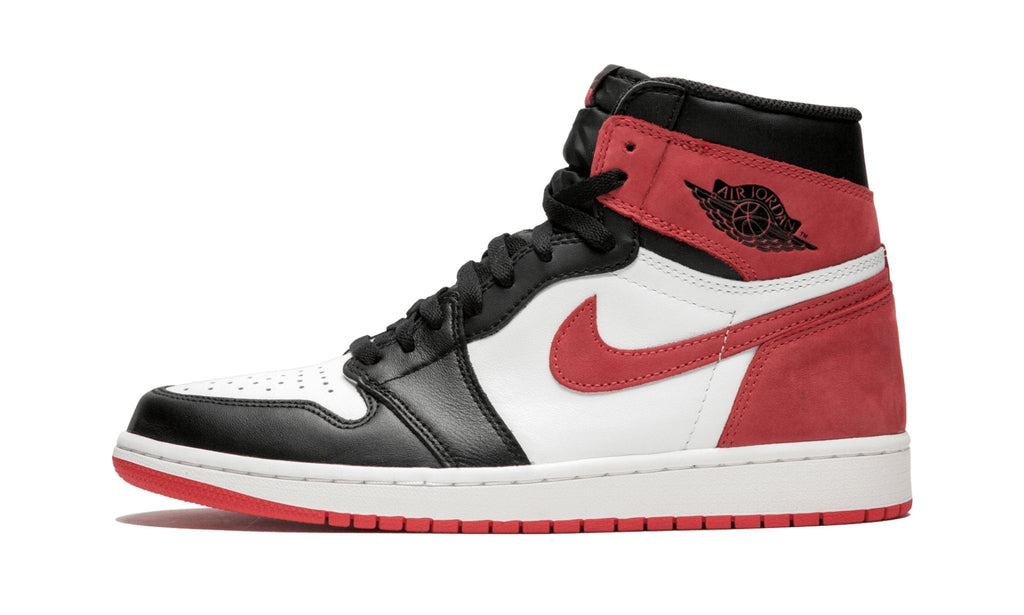 "Track Red" Air Jordan 1 Retro High OG Sneakers - product image from the listing.