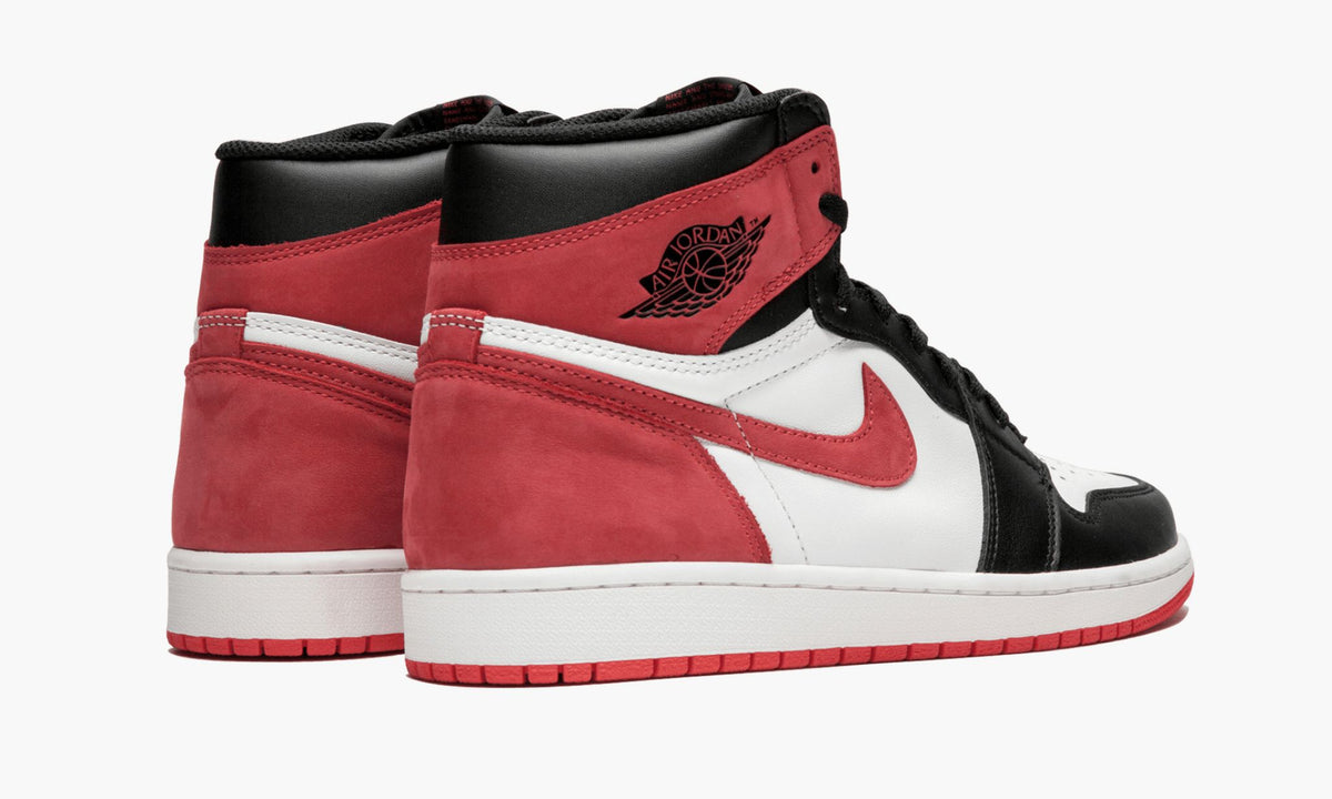 "Track Red" Air Jordan 1 Retro High OG Sneakers - product image from the listing.