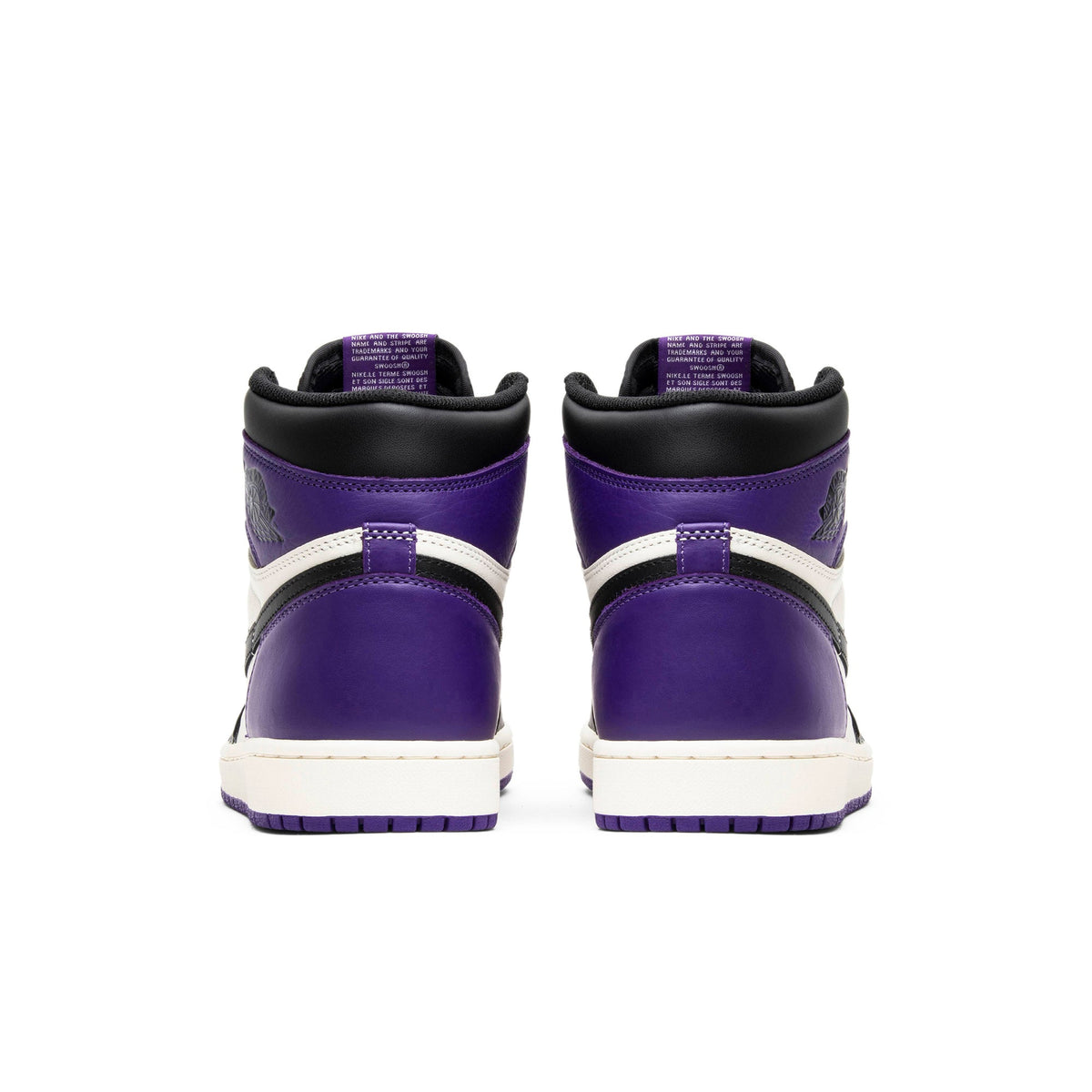Court Purple 555088-501 Sneakers - Air Jordan 1 Retro High OG - product image from the listing.