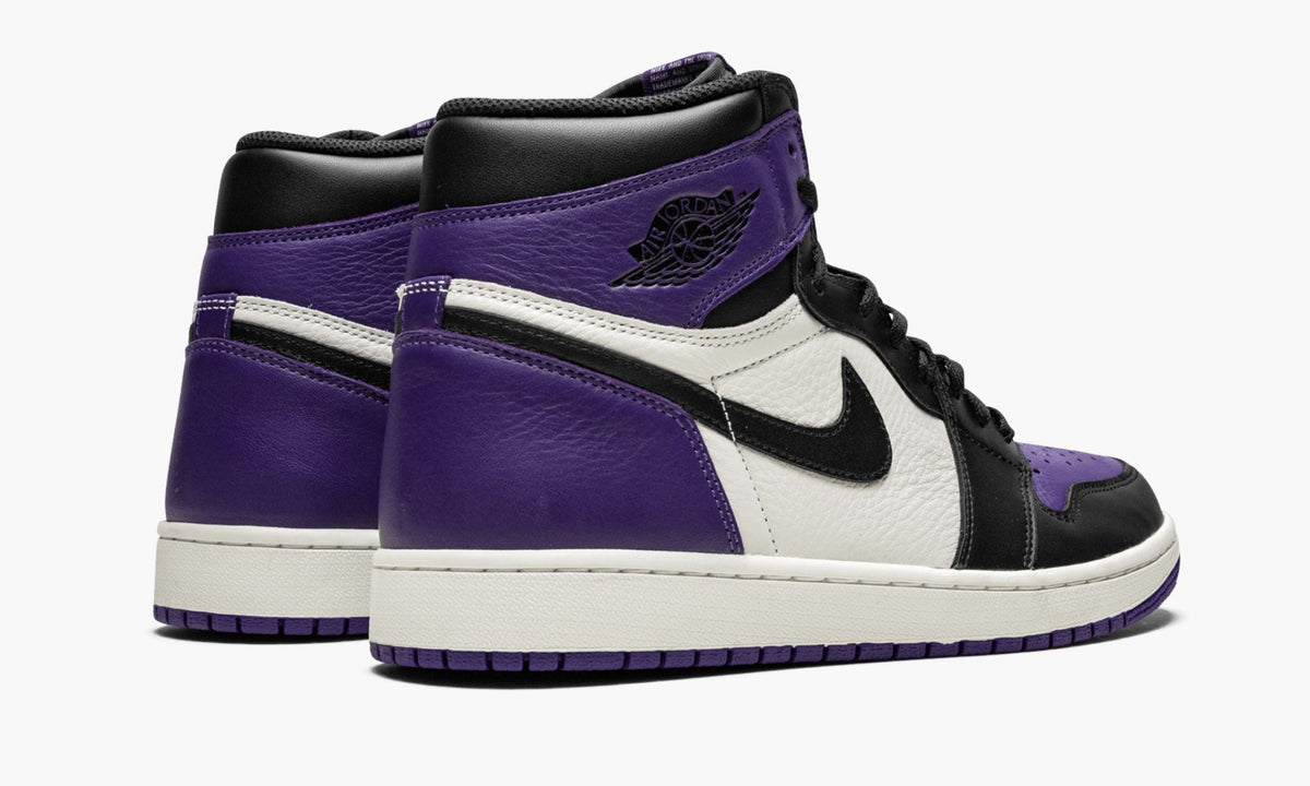 Air Jordan 1 Retro High OG Court Sneakers in Purple - product image from the listing.
