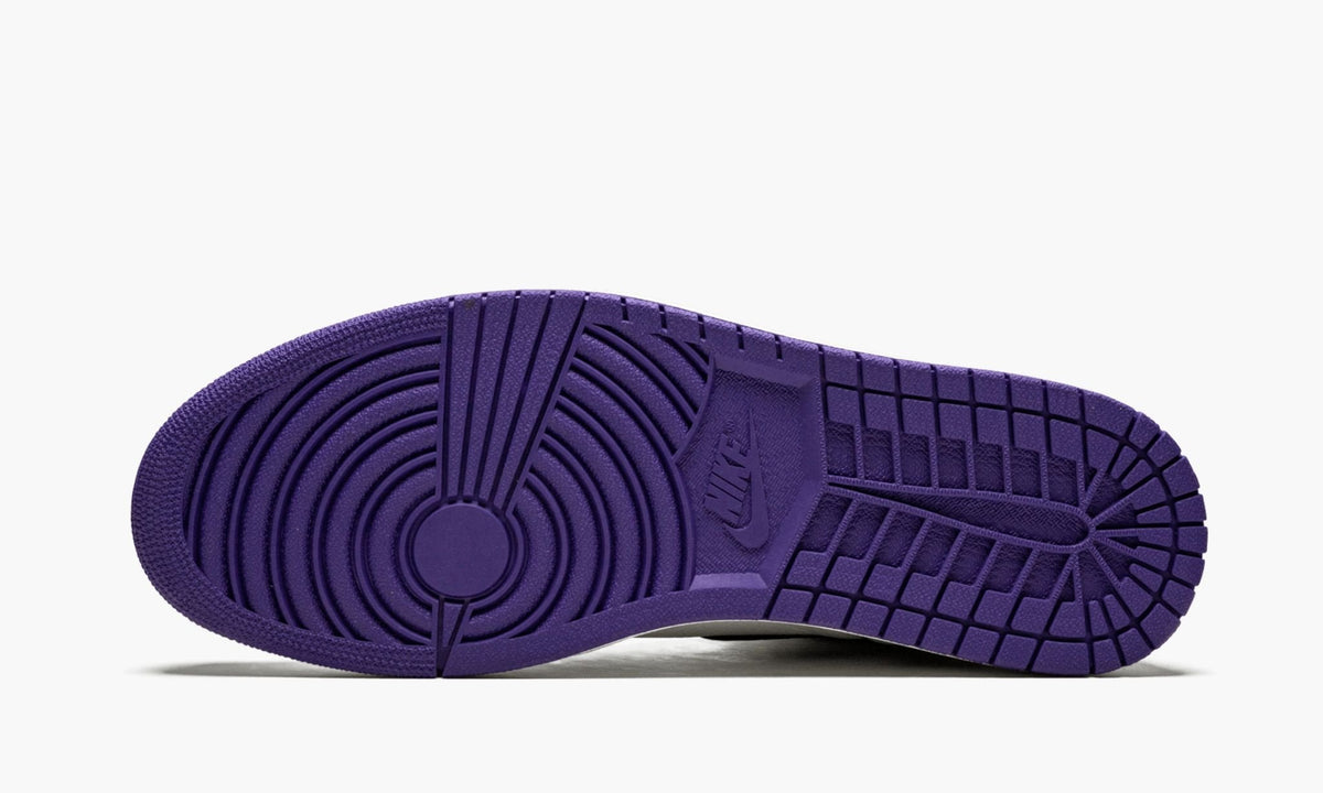 Air Jordan 1 Retro High OG Court Sneakers in Purple - product image from the listing.