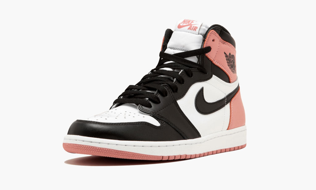 Air Jordan 1 Retro High OG NRG RUST Sneakers in PINK - product image from the listing.