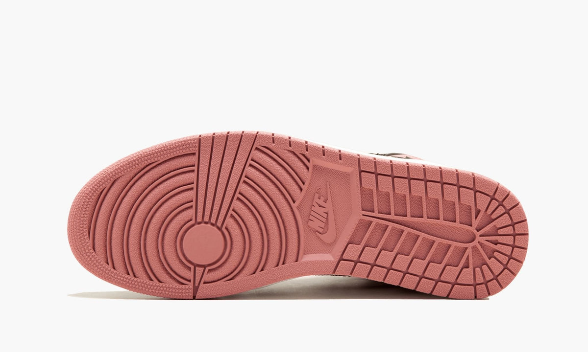 Air Jordan 1 Retro High OG NRG RUST Sneakers in PINK - product image from the listing.