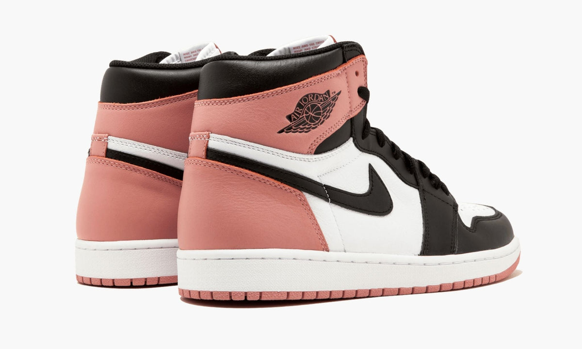 Air Jordan 1 Retro High OG NRG RUST Sneakers in PINK - product image from the listing.