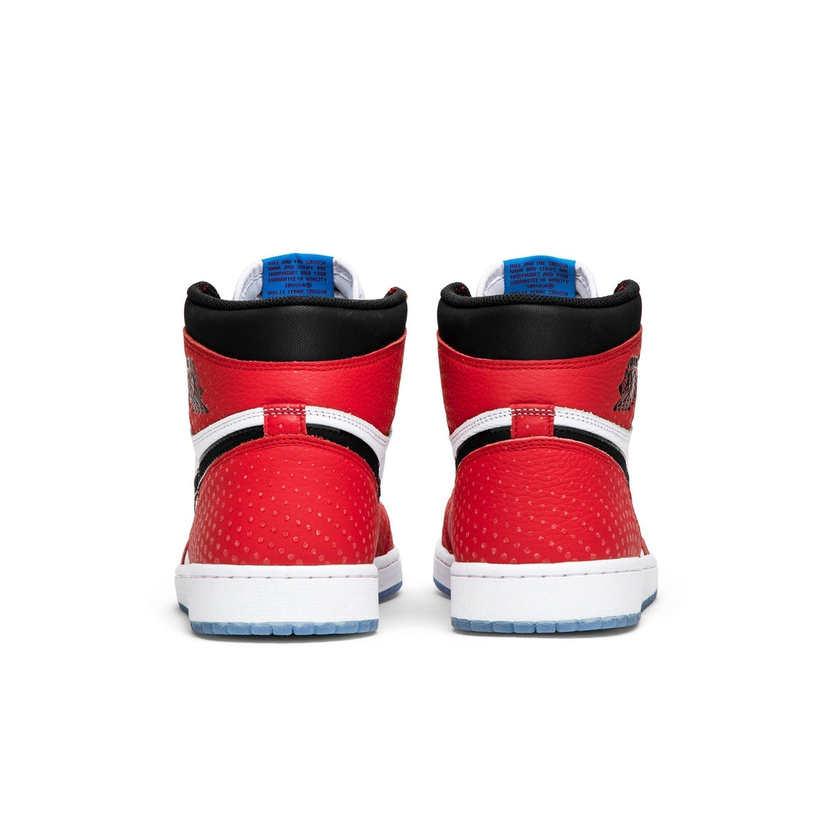 Spider-Man Origin Story 555088-602 Sneakers - Air Jordan 1 Retro High OG - product image from the listing.