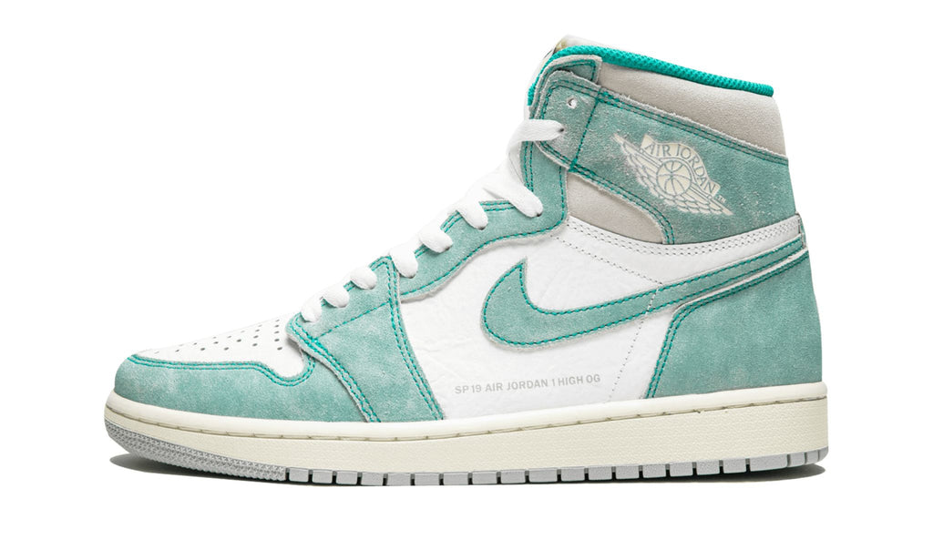 Air Jordan 1 Retro High OG Turbo Sneakers in Green - product image from the listing.