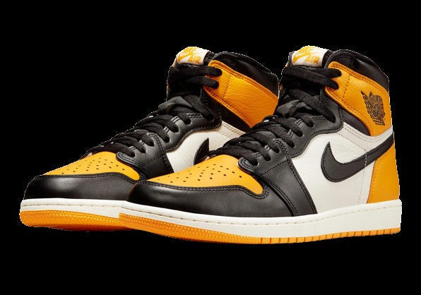 Yellow Toe Sneakers - Air Jordan 1 Retro High OG - product image from the listing.