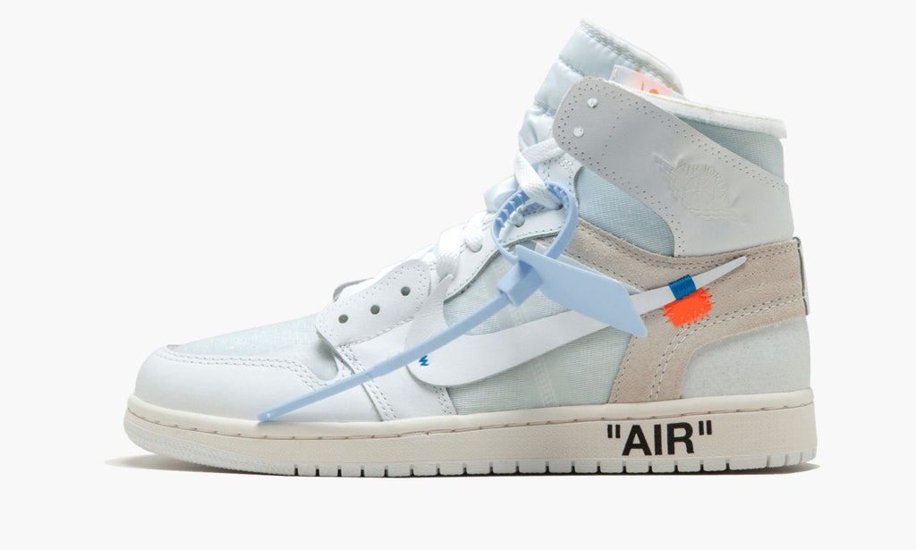 "Euro Release" Air Jordan 1 x OFF-WHITE Sneakers - product image from the listing.