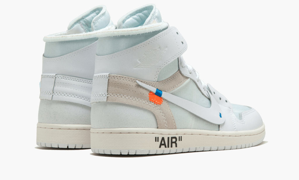 "Euro Release" Air Jordan 1 x OFF-WHITE Sneakers - product image from the listing.