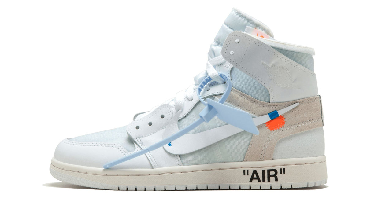 "Euro Release" Air Jordan 1 x OFF-WHITE Sneakers - product image from the listing.