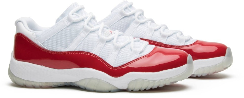 2016 Cherry Sneakers - Air Jordan 11 Retro Low - product image from the listing.