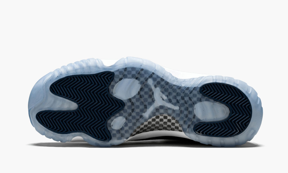 "Blue Snakeskin" Air Jordan 11 Retro Low LE Sneakers - product image from the listing.