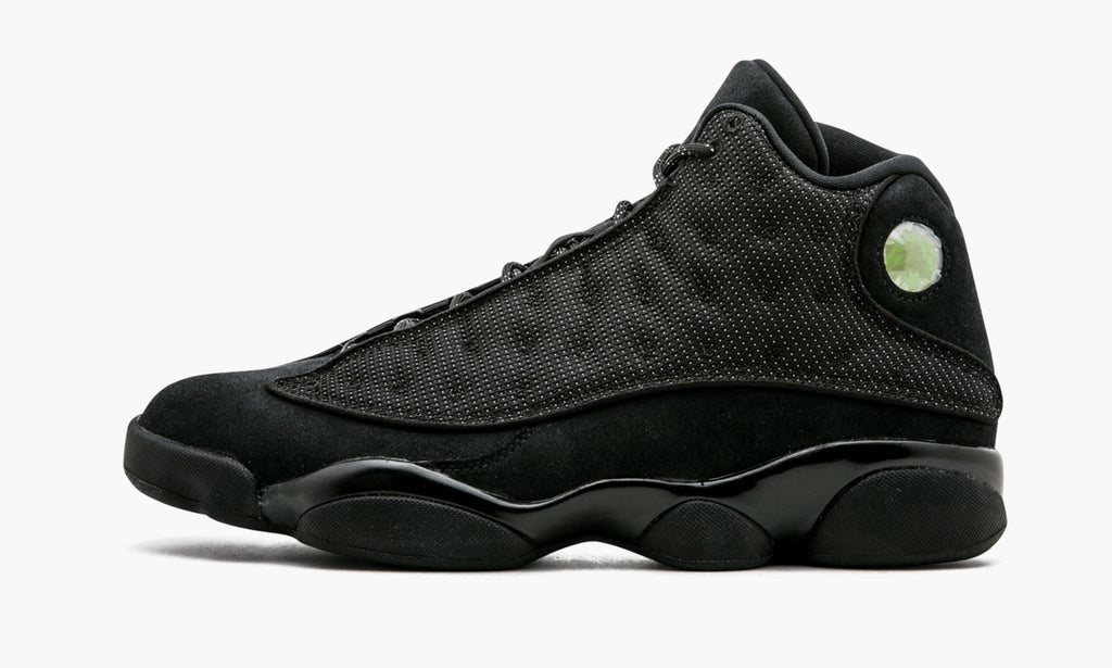 "Black Cat" Air Jordan 13 Retro Sneakers - product image from the listing.