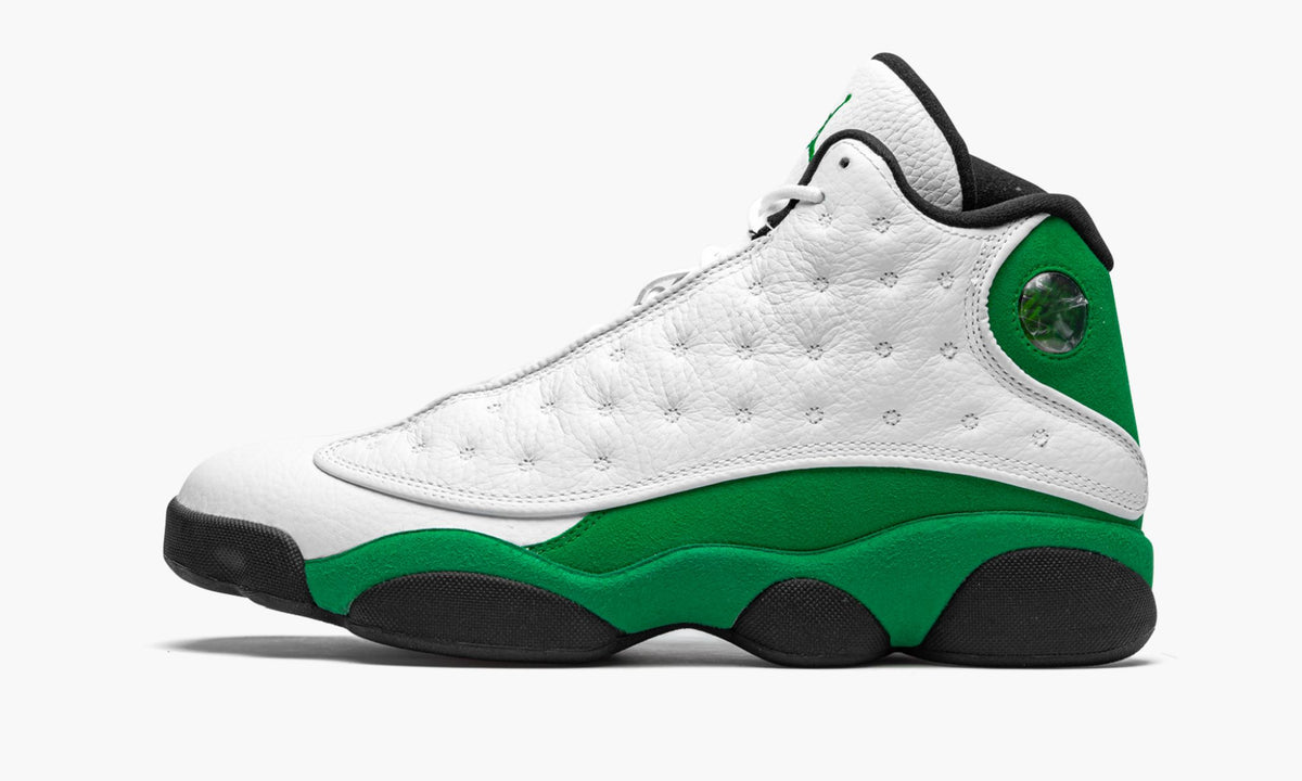 Air Jordan 13 Retro Lucky Sneakers in Green - product image from the listing.