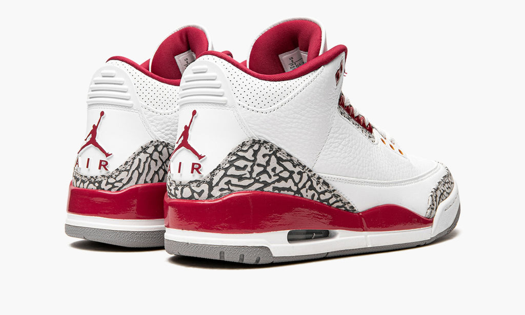 Cardinal Sneakers - Air Jordan 3 - product image from the listing.