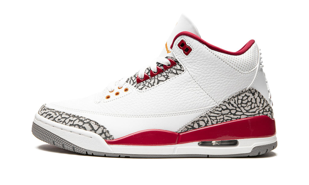Cardinal Sneakers - Air Jordan 3 - product image from the listing.