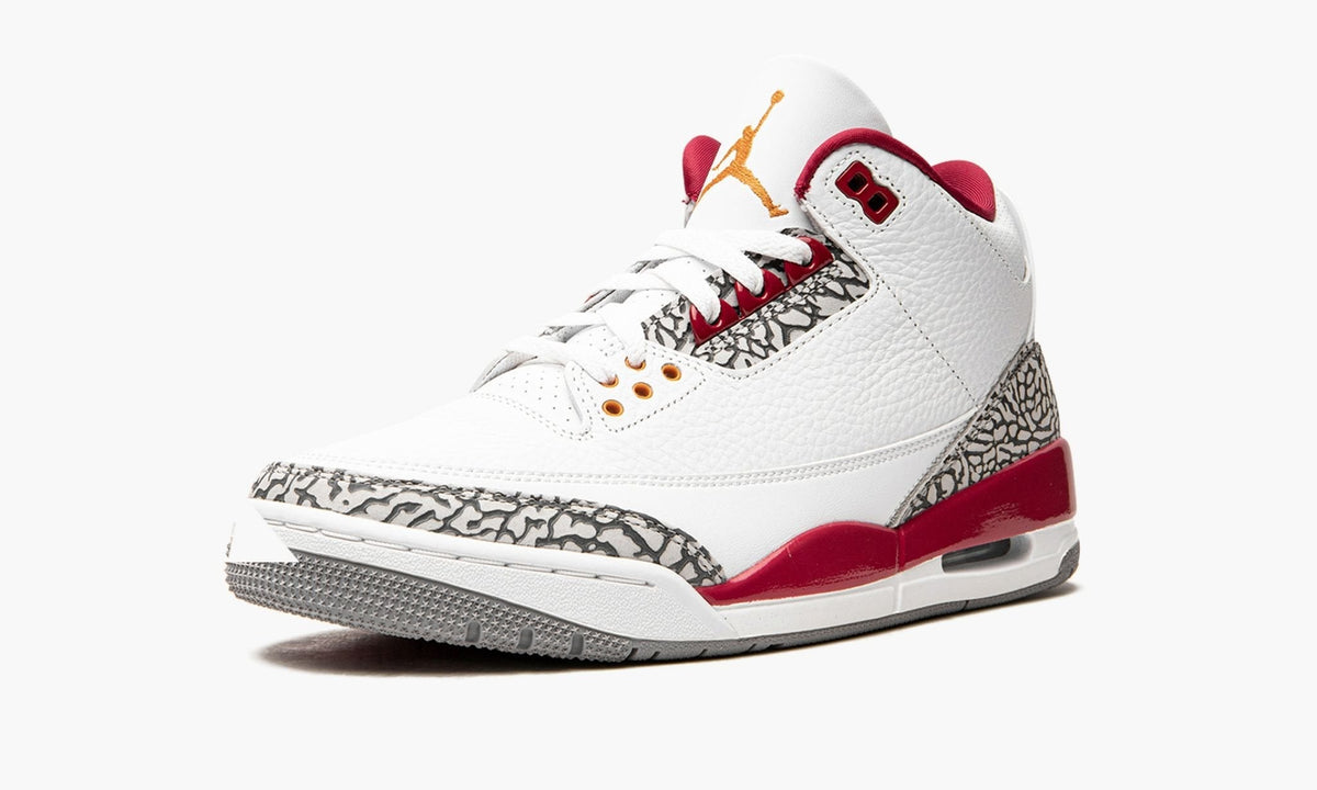 Cardinal Sneakers - Air Jordan 3 - product image from the listing.