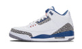 "True Blue" Air Jordan 3 Retro Sneakers - product image from the listing.