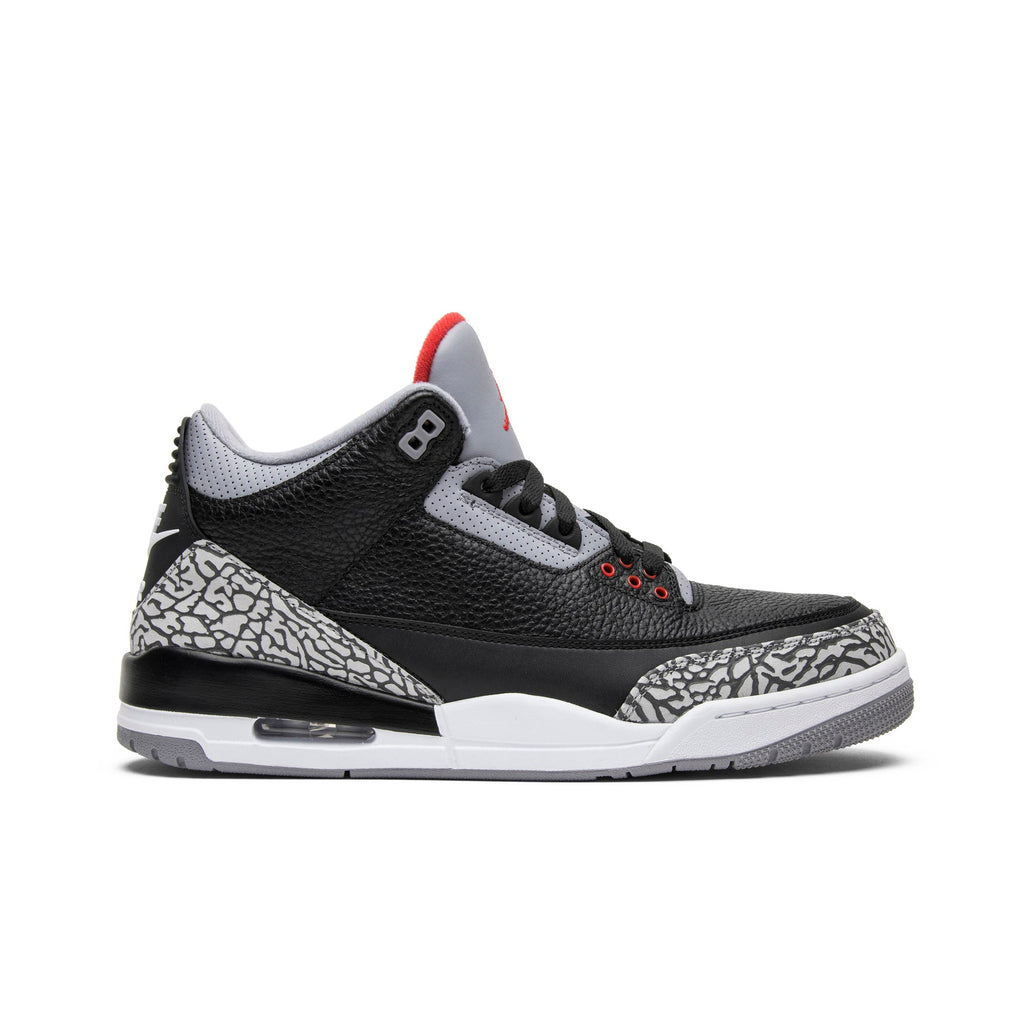 "Black Cement" Air Jordan 3 Retro OG 2018 854262-001 Sneakers - product image from the listing.