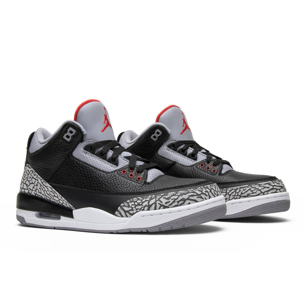 "Black Cement" Air Jordan 3 Retro OG 2018 854262-001 Sneakers - product image from the listing.