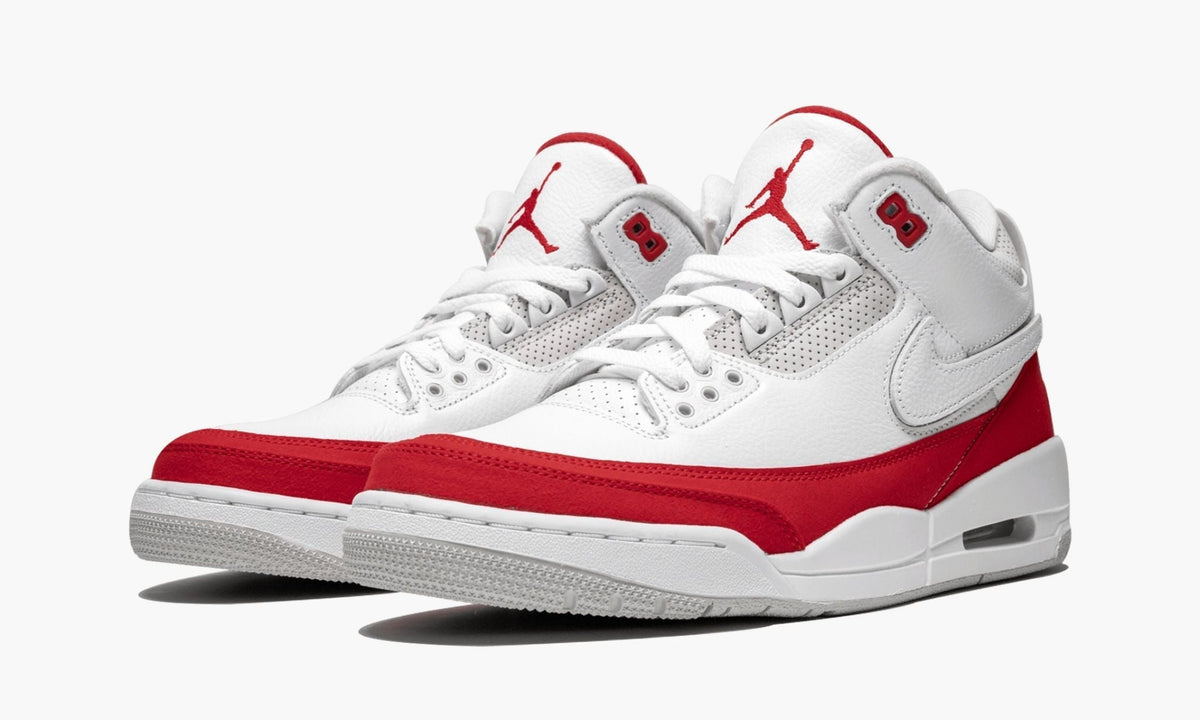 "Air Max 1 - University Red" Air Jordan 3 Retro Tinker Sneakers - product image from the listing.