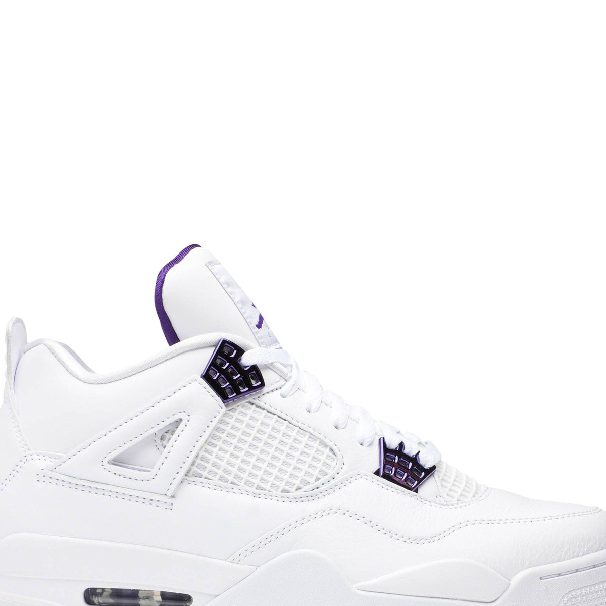 "Purple Metallic" Air Jordan 4 Retro CT8527-115 Sneakers - product image from the listing.
