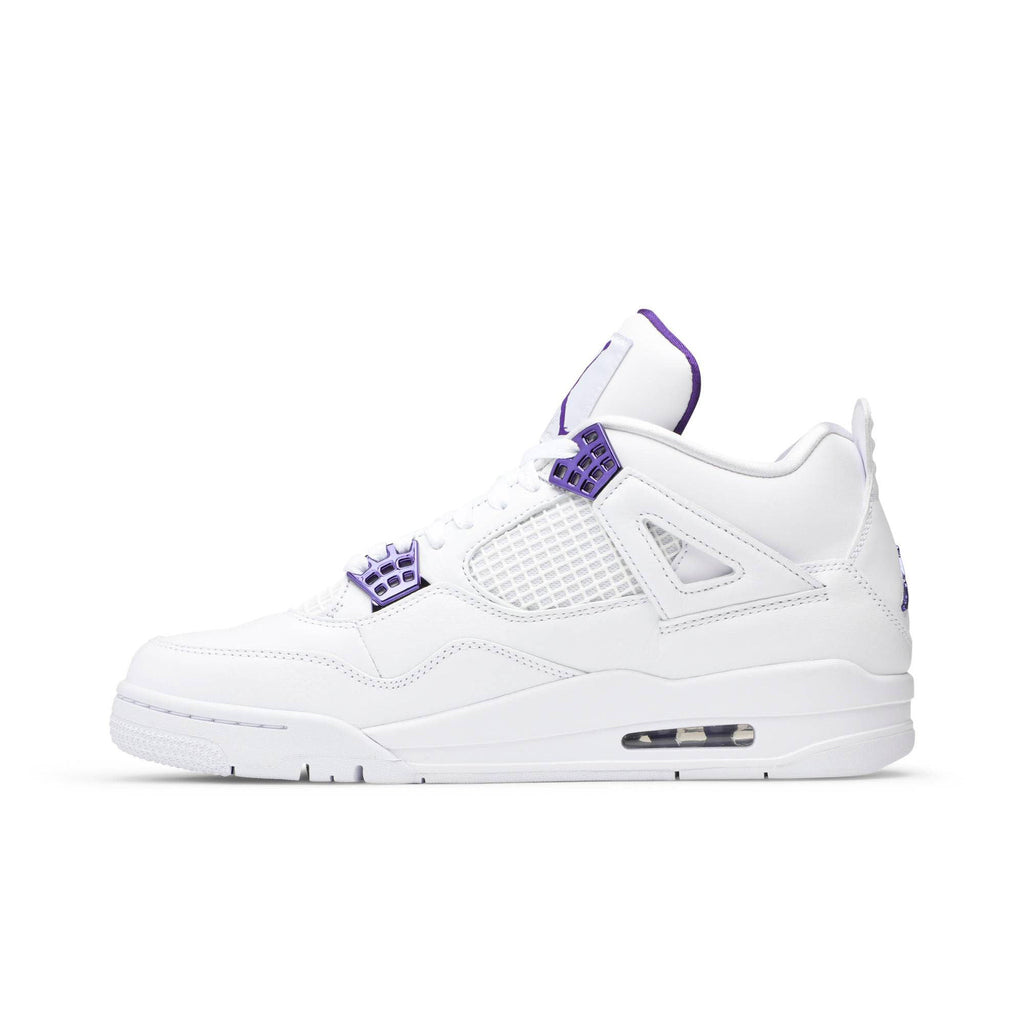 "Purple Metallic" Air Jordan 4 Retro CT8527-115 Sneakers - product image from the listing.