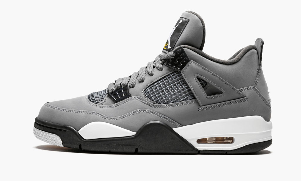 "Cool Grey" Air Jordan 4 Retro Sneakers - product image from the listing.