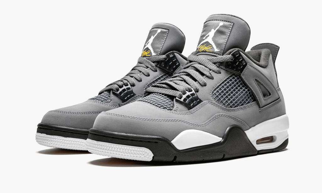 "Cool Grey" Air Jordan 4 Retro Sneakers - product image from the listing.
