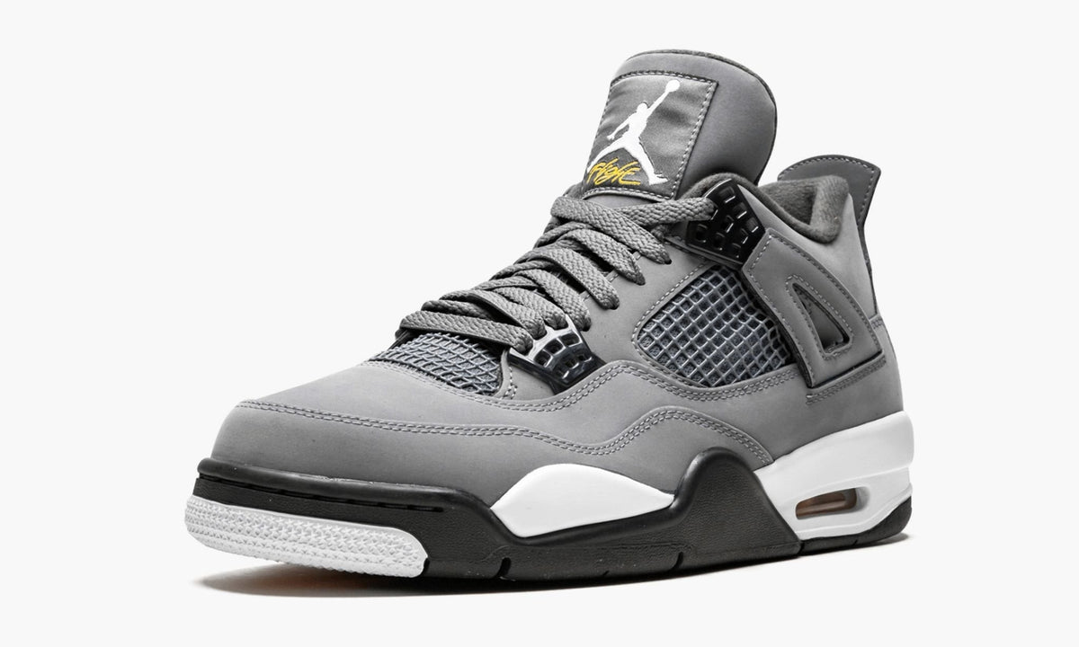"Cool Grey" Air Jordan 4 Retro Sneakers - product image from the listing.