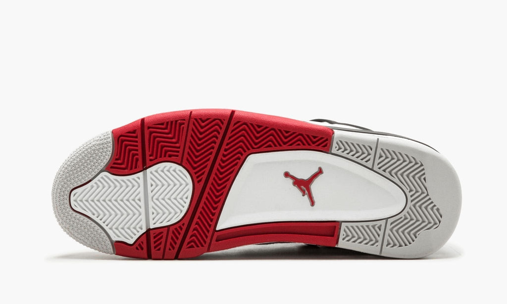 "Fire Red" Air Jordan 4 Retro Sneakers - product image from the listing.