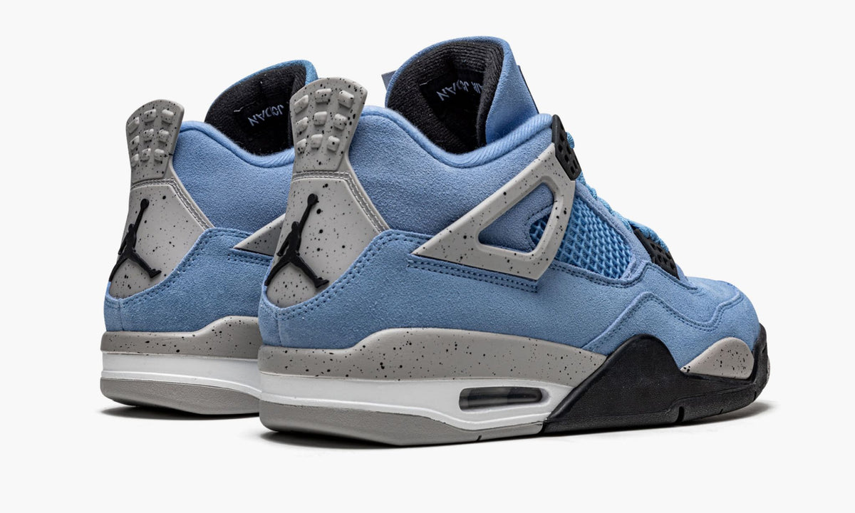 "University Blue" Air Jordan 4 Retro Sneakers - product image from the listing.