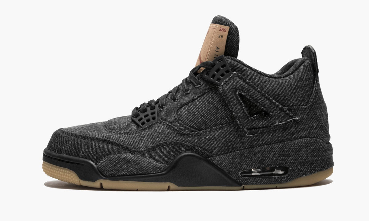 "Black Levis" Air Jordan 4 Retro Levis NRG Sneakers - product image from the listing.